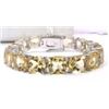Image 1 : STERLING SILVER CITRINE BRACELET