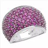 Image 1 : STERLING SILVER RUBY RING