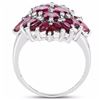 Image 2 : STERLING SILVER RHODOLITE RING