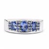 Image 2 : STERLING SILVER TANZANITER RING
