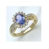 Image 1 : STERLING SILVER TANZANITE RING