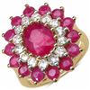 Image 1 : STERLING SILVER RUBY RING