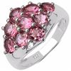 Image 1 : STERLING SILVER PINK TOURMALINE RING