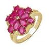 Image 1 : STERLING SILVER RUBY RING