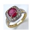Image 1 : STERLING SILVER RUBY RING