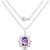 Image 2 : STERLING SIVLER BRAZILE AMETHYST PENDANT
