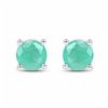 Image 1 : STERLING SILVER SAKOTA EMERALD EARRING