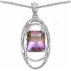 Image 1 : STERLING SILVER AMETRINE PENDANT