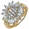 Image 1 : STERLING SILVER AQUAMARINE RING