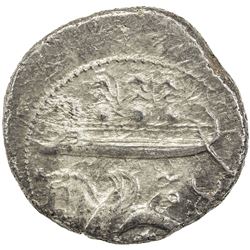 PHOENICIA: Azbaal, ca. 350 BC, AR dishekel (13.26g), Byblos. VF-EF
