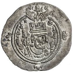 SASANIAN: Khusro II, 591-628, AR drachm (4.11g), SK (Sijistan), year 35. AU