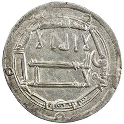 ABBASID: al-Rashid, 786-809, AR dirham (2.71g), Arran, AH189. EF