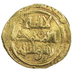 KHAZRUNID: Mas'ud b. Wanudin, 1048-1053, AV dinar (3.68g), NM, ND. VF