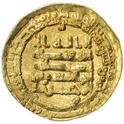 IKHSHIDID: Abu'l-Qasim, 946-961, AV dinar (4.59g), Filastin, AH335. EF-AU