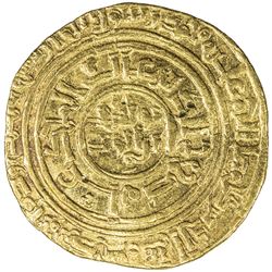 AYYUBID: al-Nasir Yusuf I (Saladin), 1169-1193, AV dinar (4.27g), al-Qahira, AH587. VF