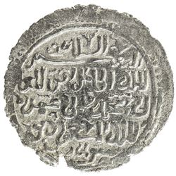 AYYUBID OF YEMEN: al-Mas'ud Yusuf, 1214-1228, AR dirham (2.09g), Zabid, AH626. EF