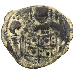 SELJUQ OF RUM: Mas'ud I, 1116-1156, AE fals (3.46g), NM, ND. F-VF