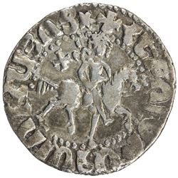 SELJUQ OF RUM: Kayqubad I, 1219-1236, AR bilingual tram (2.87g), NM, ND. VF