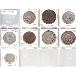 TURKEY: LOT of 8 silver type coins