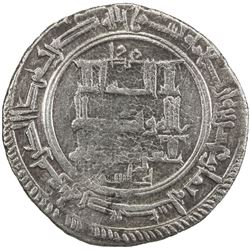 QARAKHANID: Sulayman b. Yusuf, 1031-1056, AR dirham (3.75g), Uzkand, AH428. VF