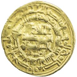 GHAZNAVID: Mahmud, 999-1030, AV dinar (3.85g), Herat, AH407. VF