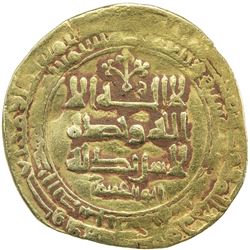 GHAZNAVID: Muhammad, 1030, AV dinar (4.25g), Ghazna, AH419. VF