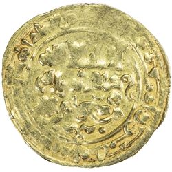 GHAZNAVID: Mas'ud I, 1030-1041, AV dinar (2.96g), Herat, AH430. VF-EF