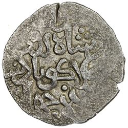 SALGHURID: Abu Bakr, 1231-1260, pale AV dinar (2.51g), NM, ND. EF