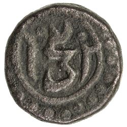 GREAT MONGOLS: Anonymous, AE jital (3.10g), Kurraman, ND. VF