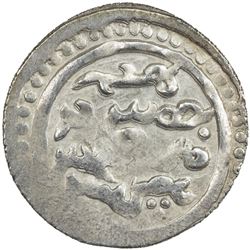 GOLDEN HORDE: Tole Buqa, 1287-1290, AR yarmaq (1.73g), Qrim, ND. AU