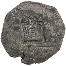 GOLDEN HORDE: Anonymous, circa 1400-1450, AE pul (2.82g), NM, ND. VF