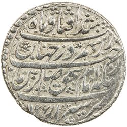 ZAND: Karim Khan, 1753-1779, AR abbasi (4.64g), Shiraz, AH1166. VF-EF