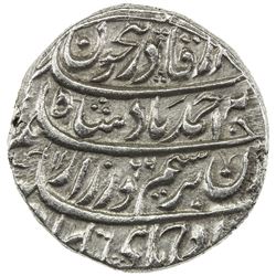 DURRANI: Ahmad Shah, 1747-1772, AR rupee (11.28g), Dera, AH1166 year 5. EF
