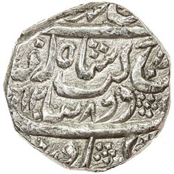 DURRANI: Shah Zaman, 1793-1801, AR rupee (10.96g), Derajat, AH1208 year one (ahad). EF