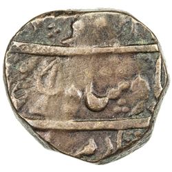 DURRANI: Mahmud Shah, 2nd reign, 1809-1817, AE falus (11.62g), Peshawar, AH123x. VF