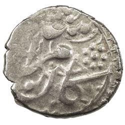 DURRANI: Kamran Shah, 1829-1842, AR jendek (1/6 rupee) (1.84g), Herat, AH(1)257. VF