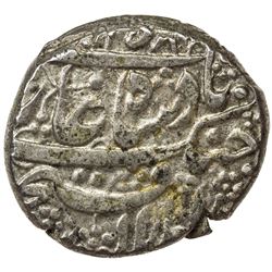DURRANI: Fath Jang, 1842, AR rupee (9.38g), Kabul, AH1258//1258. EF