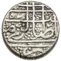 BARAKZAI: Muhammad Zaman, 1841-1842/1st reign, AR rupee (9.34g), Kabul, AH(12)57. VF-EF