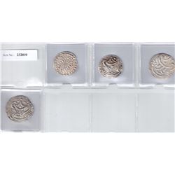 BEIKTHANO:LOT of 4 silver units