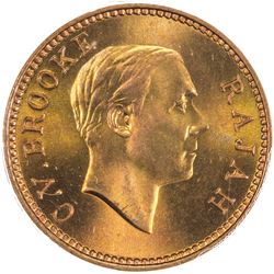 SARAWAK: Charles V. Brooke, 1917-1946, AE cent, 1933-H