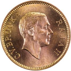 SARAWAK: Charles V. Brooke, 1917-1946, AE cent, 1941-H