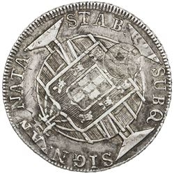 AZORES: AR 1200 reis, NM, ND. EF-AU