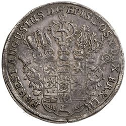 BRUNSWICK-LUNEBURG-CALENBERG: Ernst August, 1679-1698, AR thaler, 1681. EF-AU