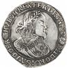 Image 1 : HUNGARY: Ferdinand III, 1637-1657, AR thaler (27.73g), 1655-KB. VF