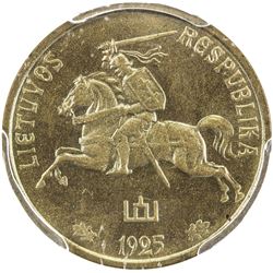 LITHUANIA: Republic, 5 centai, 1925