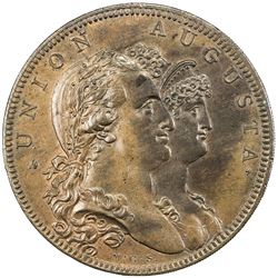 SPAIN: Carlos IV, 1788-1808, AE medal (28.37g), 1801