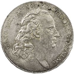 SWEDEN: Carl XIII, 1809-1818, AR riksdaler, 1816. EF