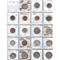 SWEDEN:LOT of 19 silver coins