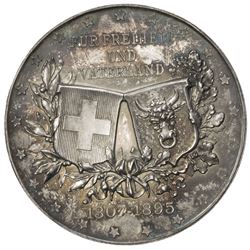 URI: AR medal (50.45g), 1895. UNC