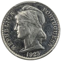 ANGOLA: nickel 50 centavos, 1923, King's Norton Mint, PCGS graded Specimen 62